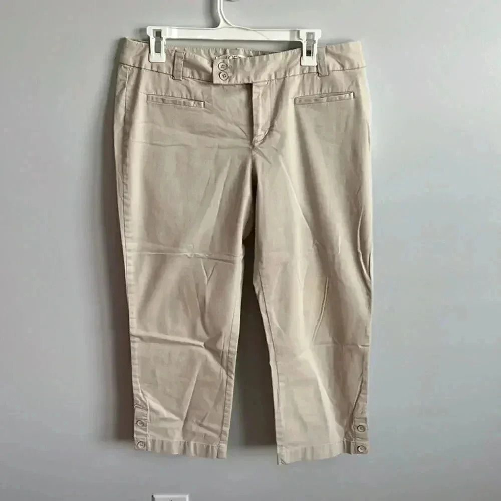 Ann Taylor Loft Marisa Beige pants